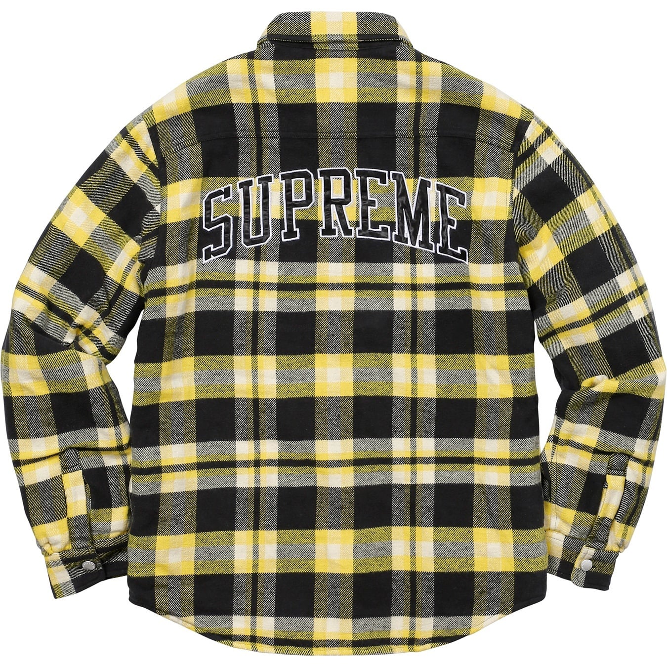 Quilted Arc Logo Flannel Shirt view 21